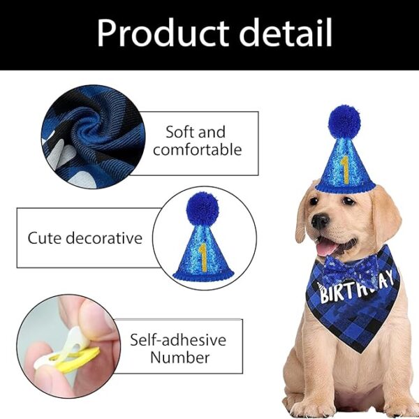 Cat Birthday Bandana - Image 3