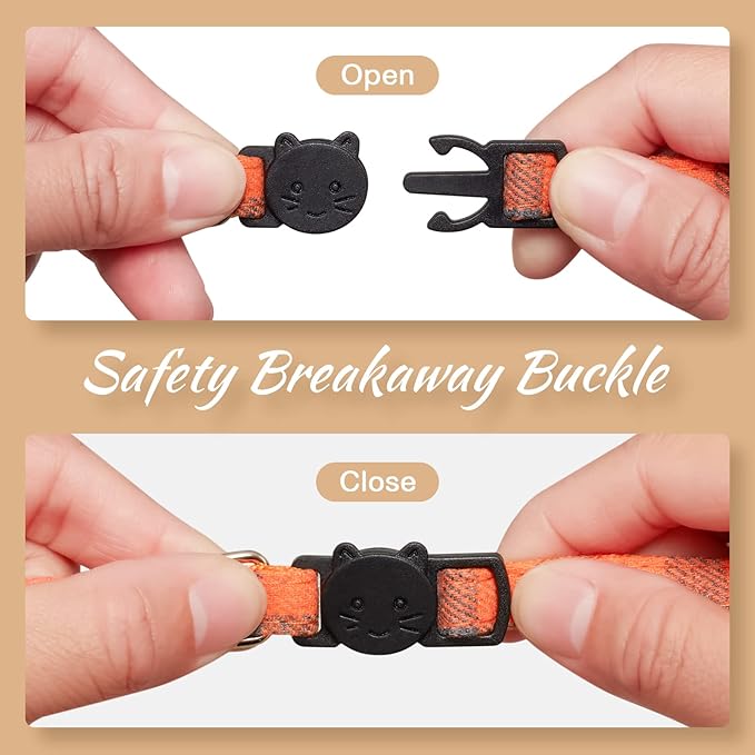 Breakaway Cat Collar with Bell and Accessories - Image 3