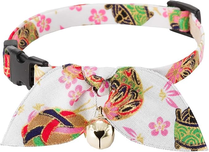 Necoichi Kimono Ribbon Cat Collar  - Image 2