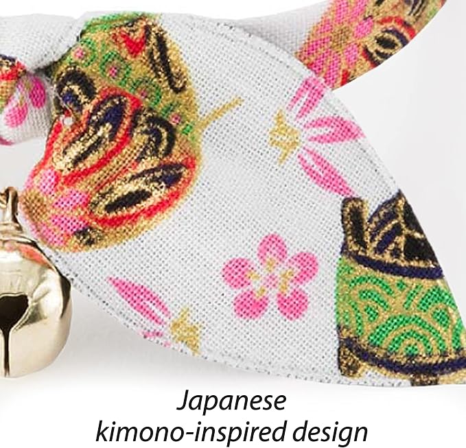 Necoichi Kimono Ribbon Cat Collar  - Image 3