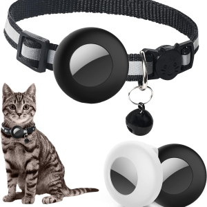 ATUBAN Airtag Cat Collar Breakaway