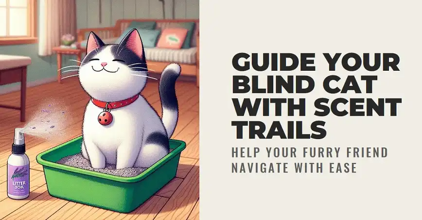 Use Scent Trails to Guide Your Blind Cat