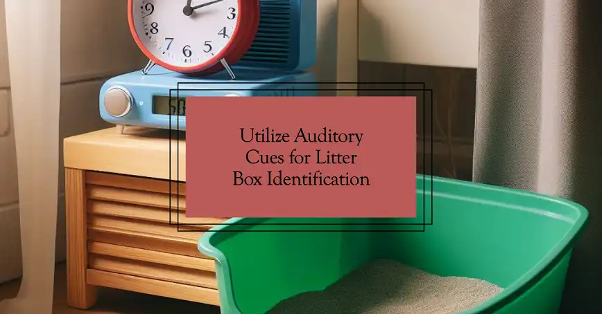 Utilize Auditory Cues for Litter Box Identification