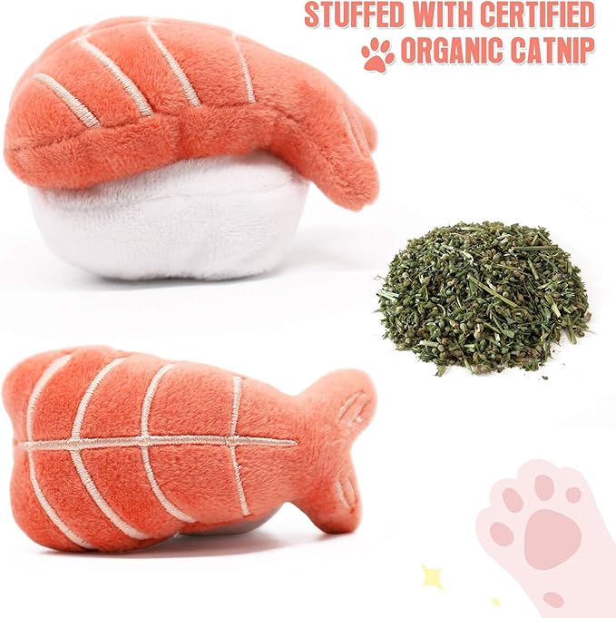 Cute Sushi Catnip Toy - Image 4