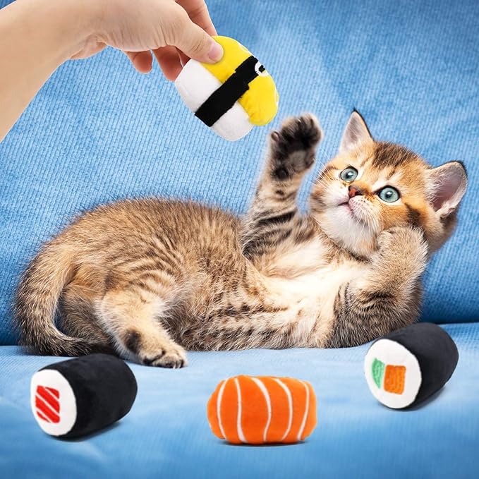 Cute Sushi Catnip Toy - Image 6