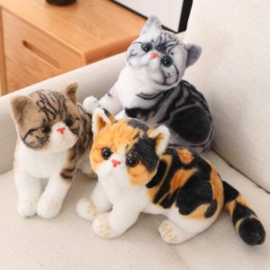 26cm Lifelike American Shorthair Plush Toy